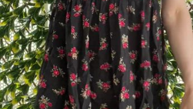 I’m looking forward to sundress and no panties season!