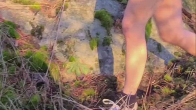 Naked me, in a paradise so sweet! (F)