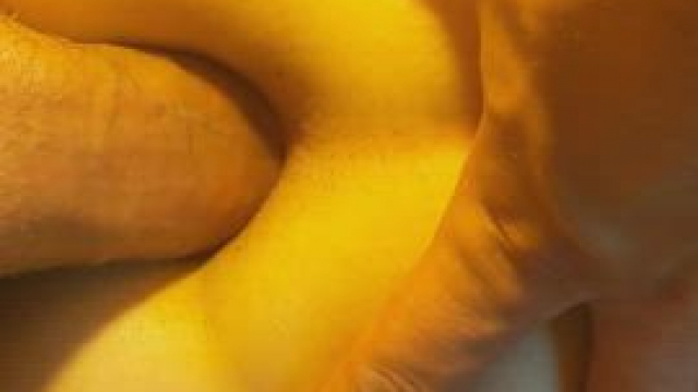 first time doing anal without lube and I loved it