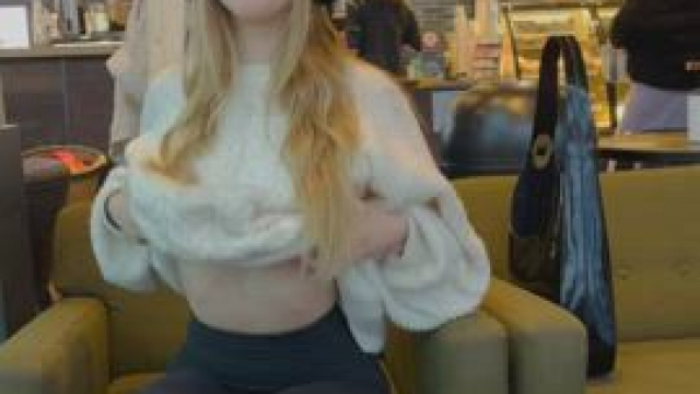 coffee and boobs to start your day <3