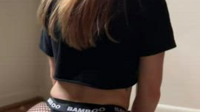 Hope you enjoy this pose in fishnets