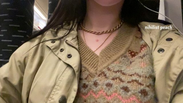 documenting my train ride