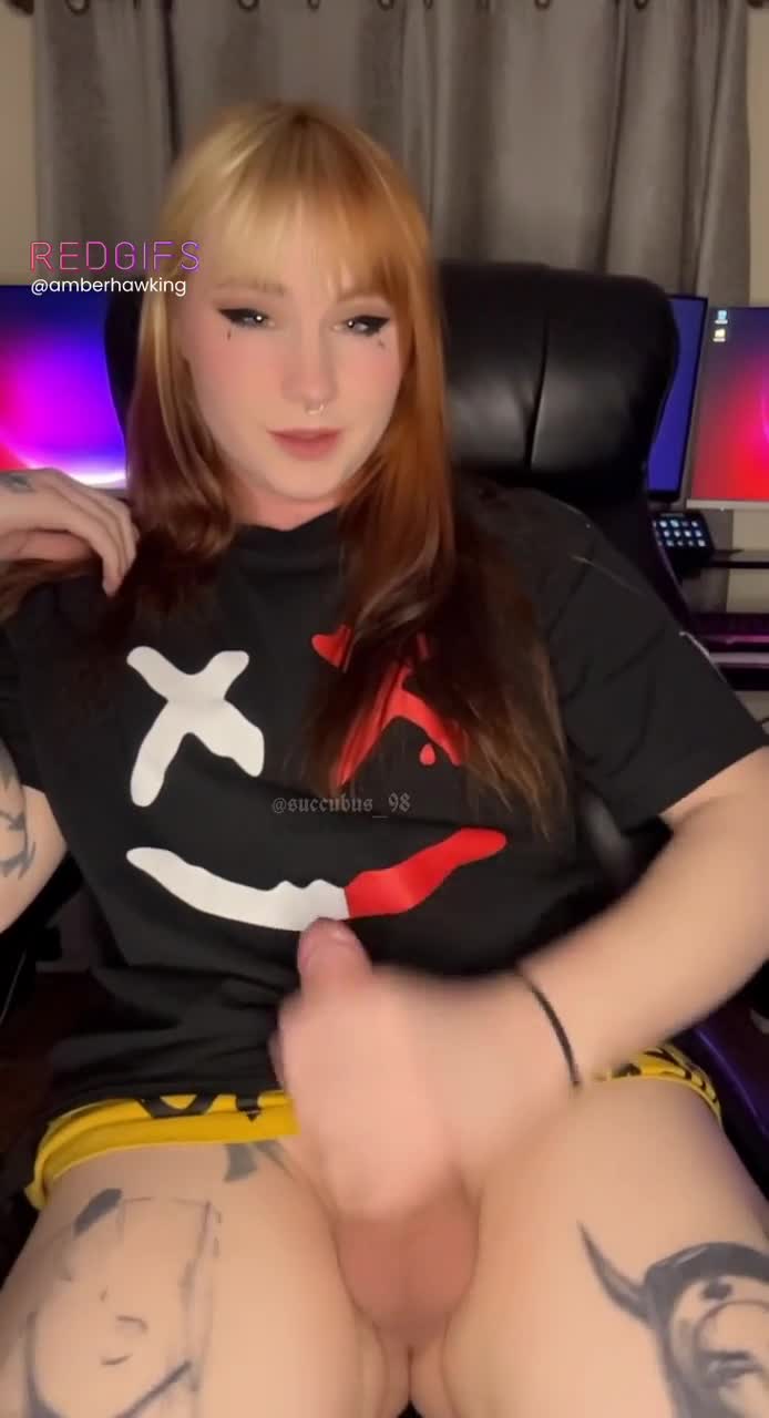 You find out your girlfriend has a big cock, what’s your next step?