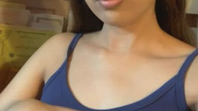 I hope you like tiny tits and dark nipples ??