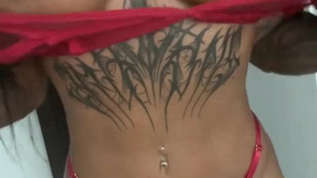 Pierced bimbo, one of your favorites right?????