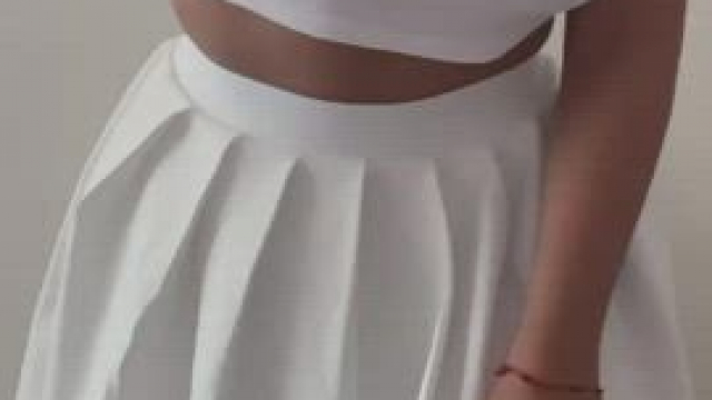 She loves dressing up to tease