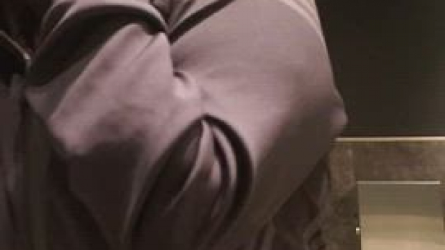 UFC fan flashing at Area15 in Las Vegas!