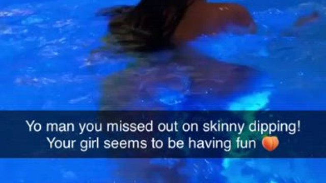 You hope she has fun