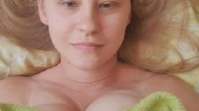 Just bouncing those big boobs of mine. Kisses