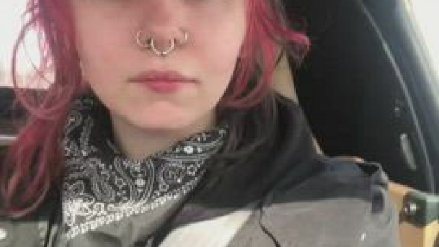 A quick morning hello while I run my errands