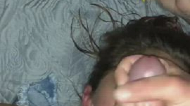 I want it on my mouth but he cum in mu neck