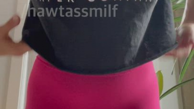 40 yrs old wife and.. you know, i gotta keep it cute at the gym too