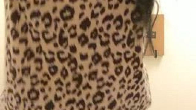 Does this leopard print camouflage my tits?