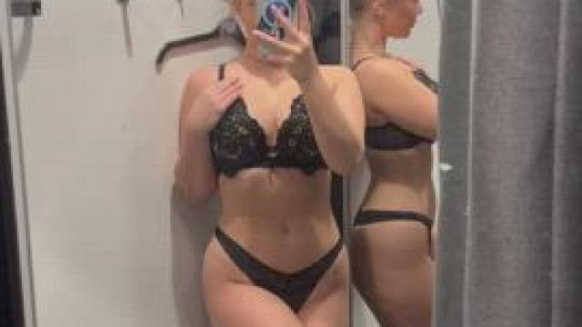 My biggest fantasy is getting fucked in the changing room