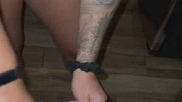 My neighbor was out front his house so I invited him over for dinner…