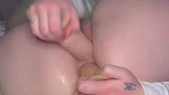 Double penetration feels so good and makes me squirt so much