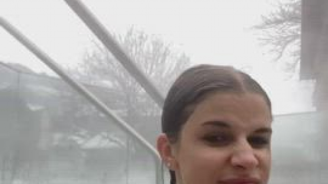 I got very horny in the pool I could not resist showing you my 18 year old body