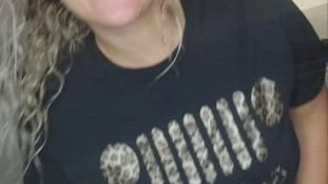 A big t-shirt can hide so much!