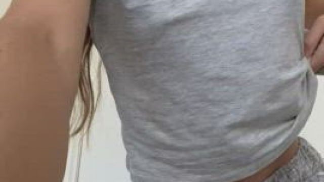 Do you think my petite tits are too small or perky and juicy?