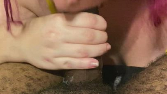 She takes pride in sucking dick