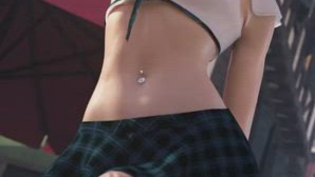 Futa Mercy in public (Forged3DX)