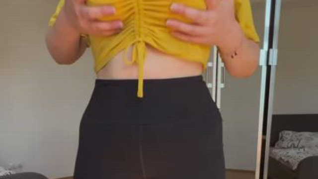 So big and bouncy I could tittyfuck you handsfree