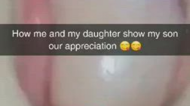 Me and my daughter showing my son love