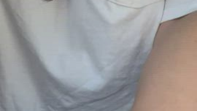 Maybe I should put on a bra hmm