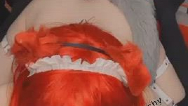 High definition cumshot ahegao