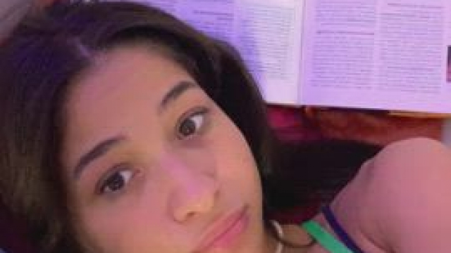 I'm afraid i can't focus on studying without ur cum on my 19yo arab titties