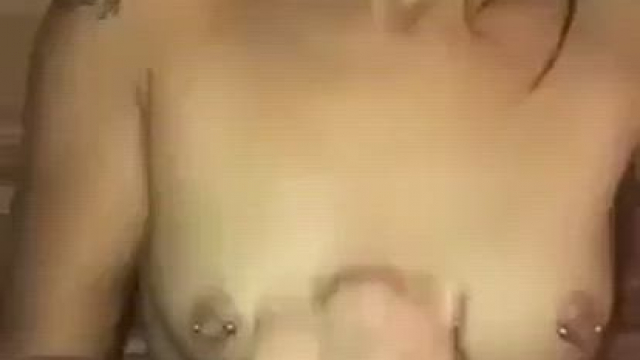 Beautiful girlfriend didn't expect that much cum