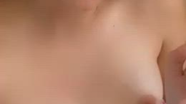 Pulled down my dress to show you how wet I am