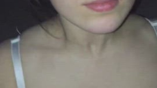 Probably her first facial