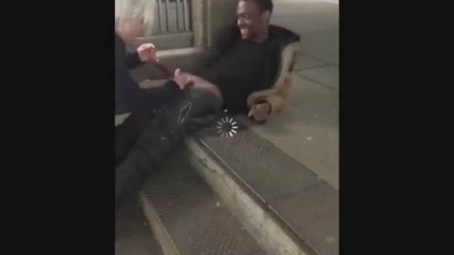 Old lady is always ready to help.