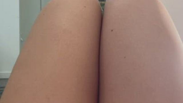 Spreading my legs for you