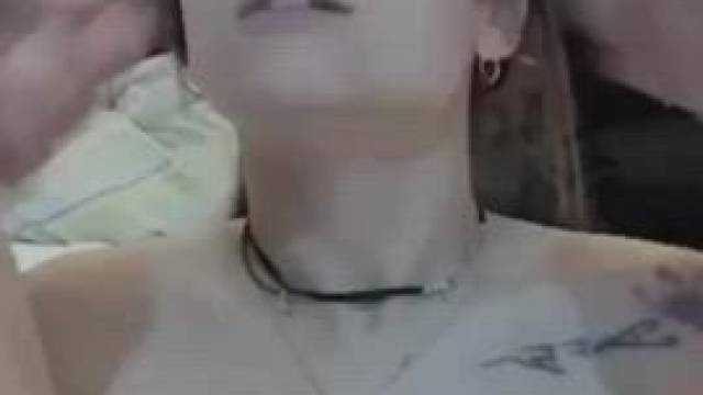 Two Big Cocks and One Young Face