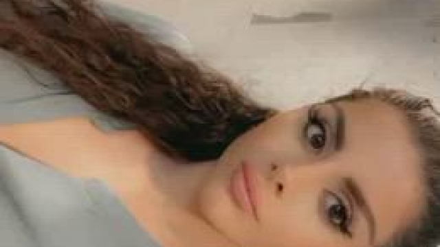 I wear a minimizer bra to work to hide these huge natural tits [f]