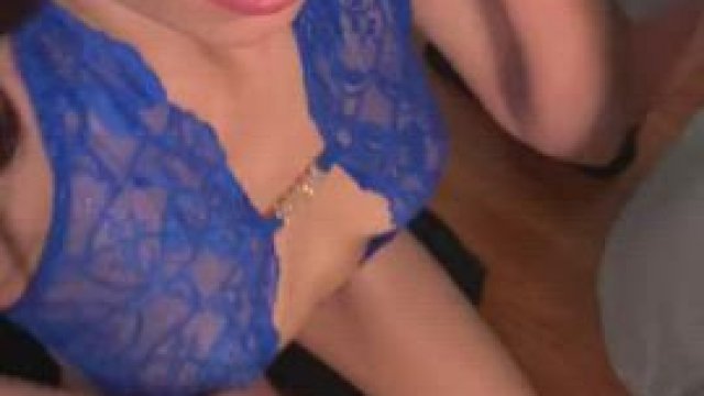 I think she loves to be covered in cum