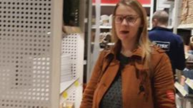 This gentleman was standing really close, so I was quite stressed. Even more tha