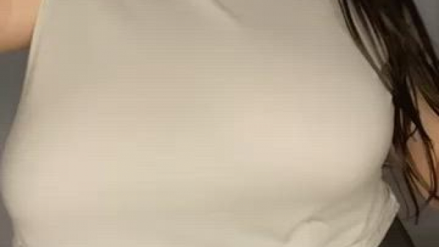 Celebrating titty tuesday by ditching my bra!