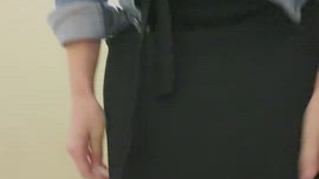 no panties at work today