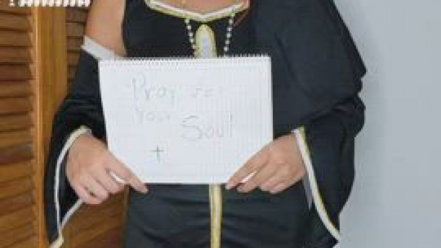 ¿Will you come to church now?