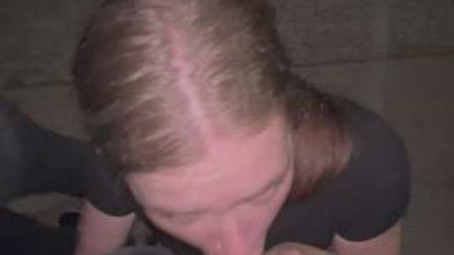 Stopped him on my walk home from the club, his friend liked to watch too [GIF]