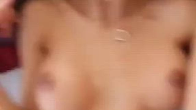 Massive cum blast for a hot cum slut