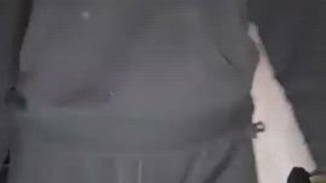 You can see the jiggle through my sweat suit! [f]