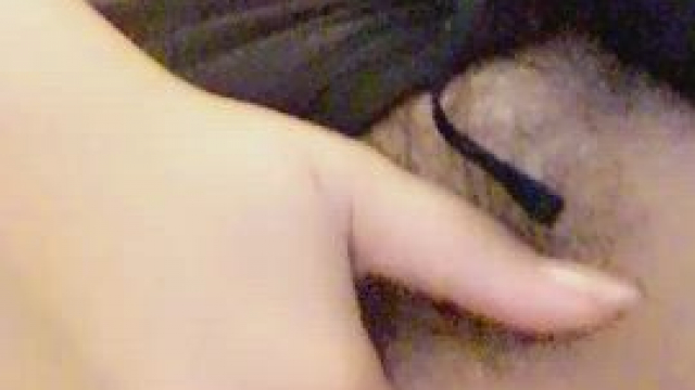 Warming up for his cock