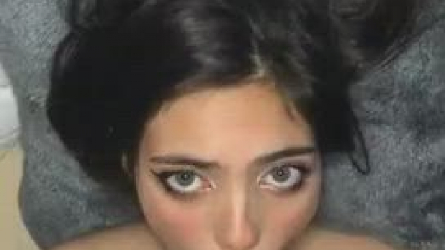 Nice Gf Monster Cock Blowjob