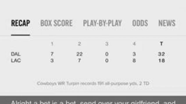 You lost a football bet and now your best friend gets to use your girlfriend for