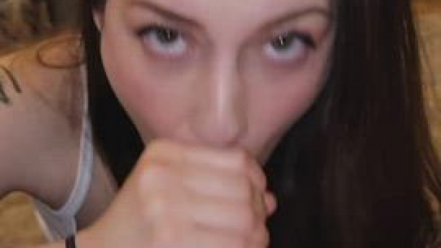 she finishes u on her lips