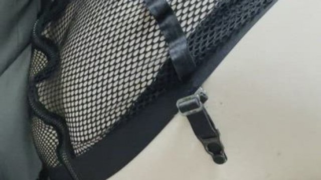 She just wanted to rest before her husband got home!